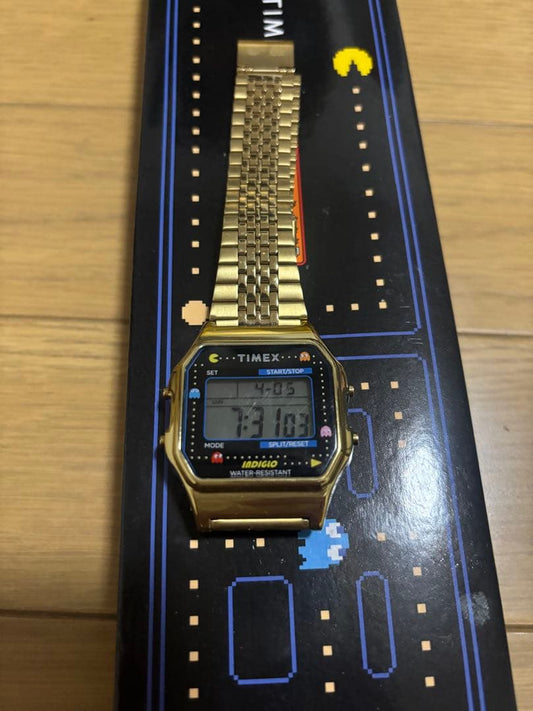 TIMEX T80 パックマンコラボモデル Digital Men's Watch — Japanese