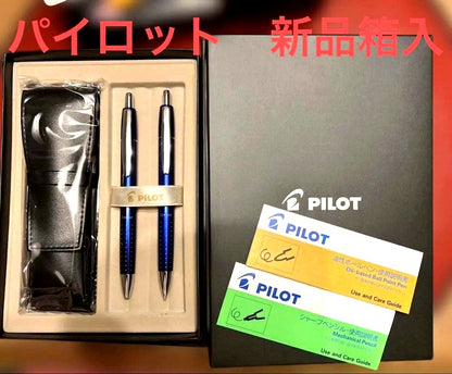 PILOT Coupe blue ballpoint pen and mechanical pencil set with two writing instruments