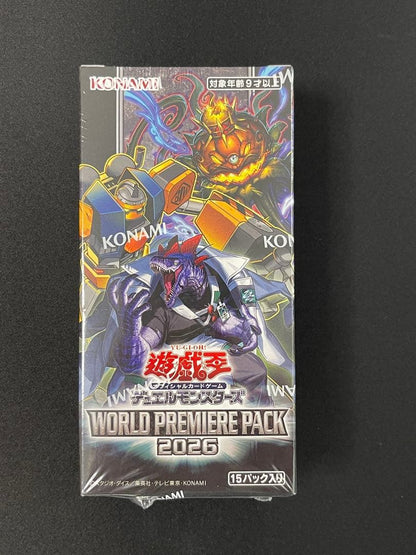Yu-Gi-Oh Yu-Gi-Oh! World Premiere Pack 2026 Box Box — Japanese