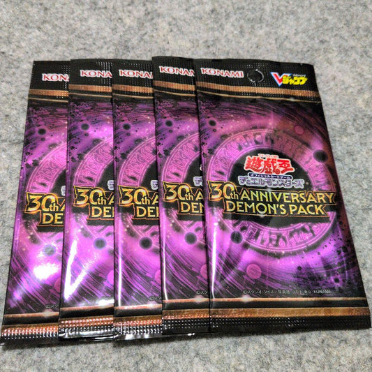 Yu-Gi-Oh Yu-Gi-Oh! OCG 30th ANNIVERSARY DEMON'S 5 PACK Pack — Japanese