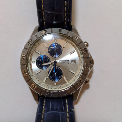 FOSSIL Speedway Model Chronograph Analog Men's Watch — Japanese