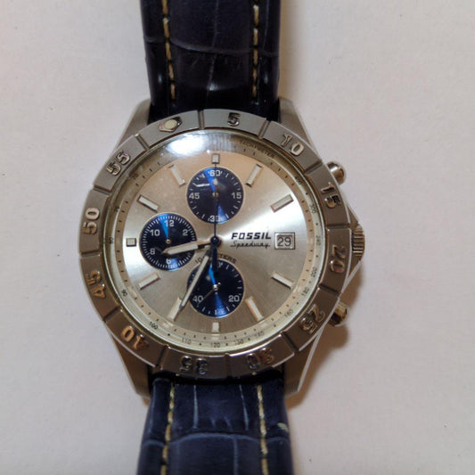 FOSSIL Speedway Model Chronograph Analog Men's Watch — Japanese