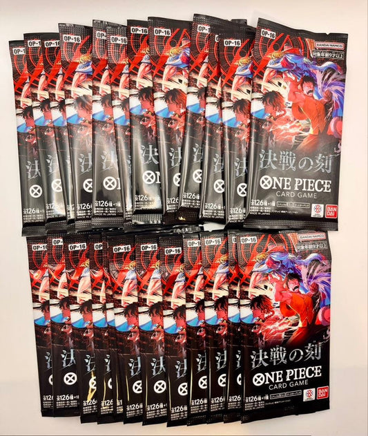 One Piece One Piece Card Game Battle of the Moment OP-16 Unopened Pack 24 Packs Pack — OP-16 — Japanese