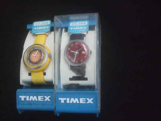 TIMEX 2-Model Set Manual Men's Watch — Japanese