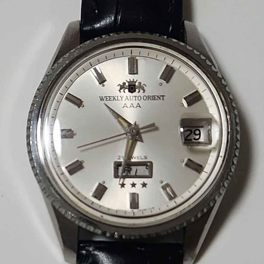 ORIENT Weekly Auto AAA Automatic Men's Watch — Japanese