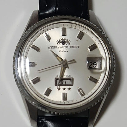 ORIENT Weekly Auto AAA Automatic Men's Watch — Japanese
