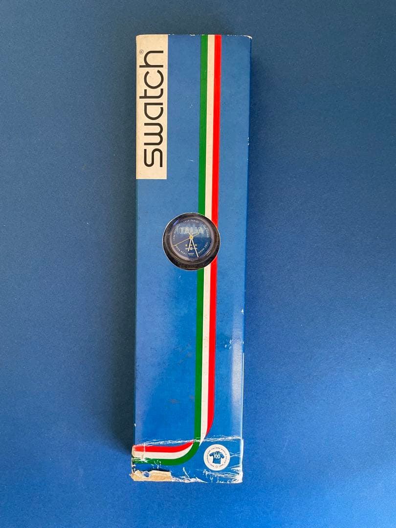 swatch スウォッチ腕時計 イタリアサッカー100周年記念モデル Quartz Men's — Japanese