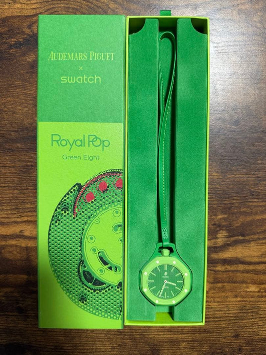swatch Royal Pop Green Men's — Japanese