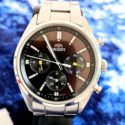 ORIENT Chronograph Quartz Men's Watch — Japanese