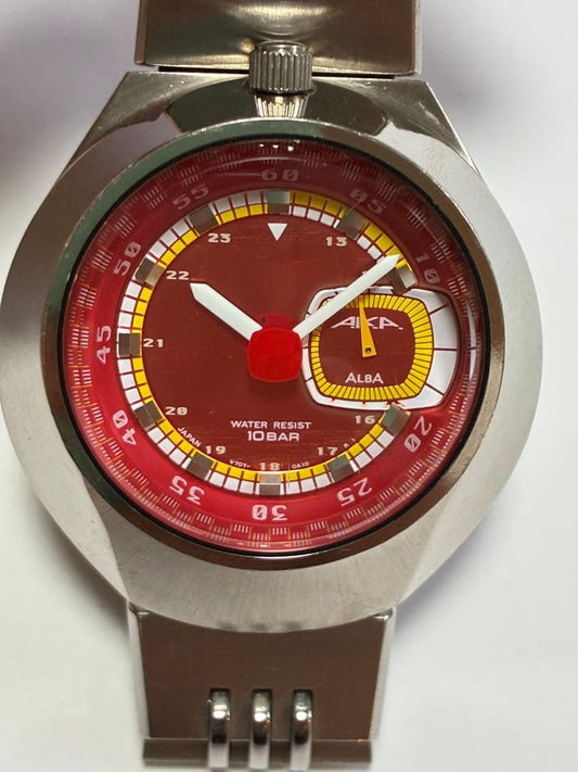SEIKO AKA Quartz Men's Watch — Japanese