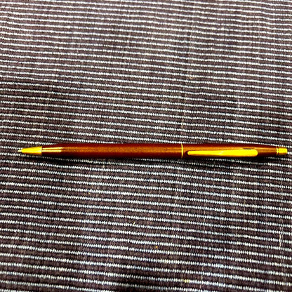 Cross ballpoint pen in wine red with gold accents showing scratches as per condition
