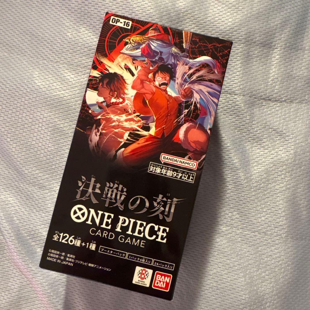 One Piece New Sealed One Piece Card Game Decisive Moment Box Box — OP-16 — Japanese