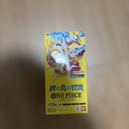 One Piece One Piece Card Game OP-15 God's Island Adventure Box Tape Attached Box — OP-15 — Japanese