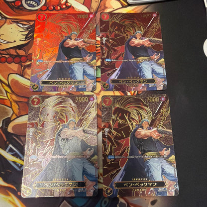 One Piece One Piece Card Ben Beckman SP Parallel — Japanese
