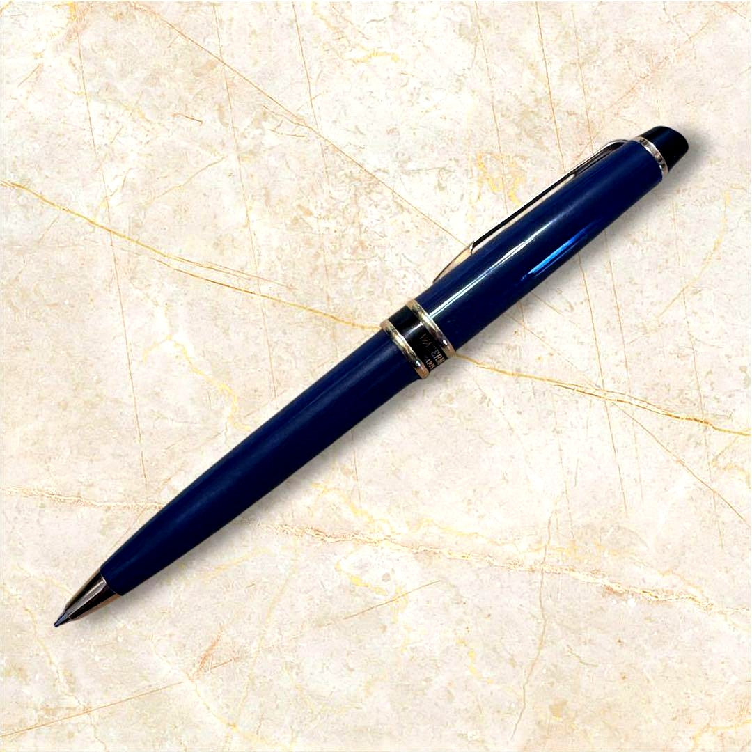 Waterman mechanical pencil made in France with sleek metallic body and fine lead tip