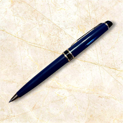 Waterman mechanical pencil made in France with sleek metallic body and fine lead tip
