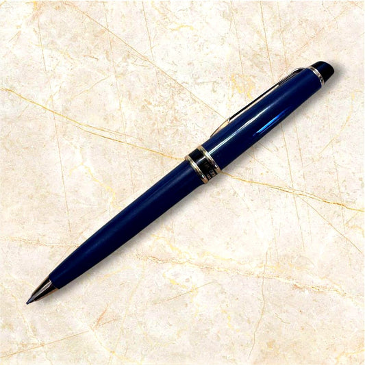 Waterman mechanical pencil made in France with sleek metallic body and fine lead tip