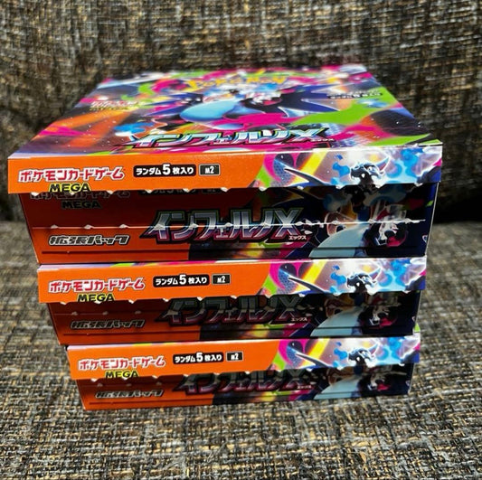 Pokemon Inferno 90 Pack Sealed Box — Japanese