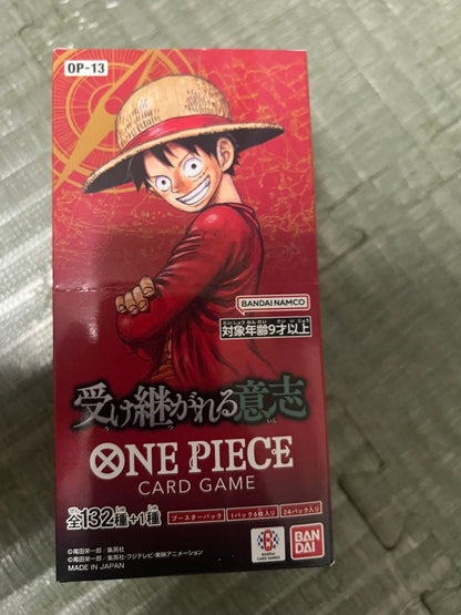 One Piece One Piece Card Game The Will of the D. OP-13 Box Box — OP-13 — Japanese