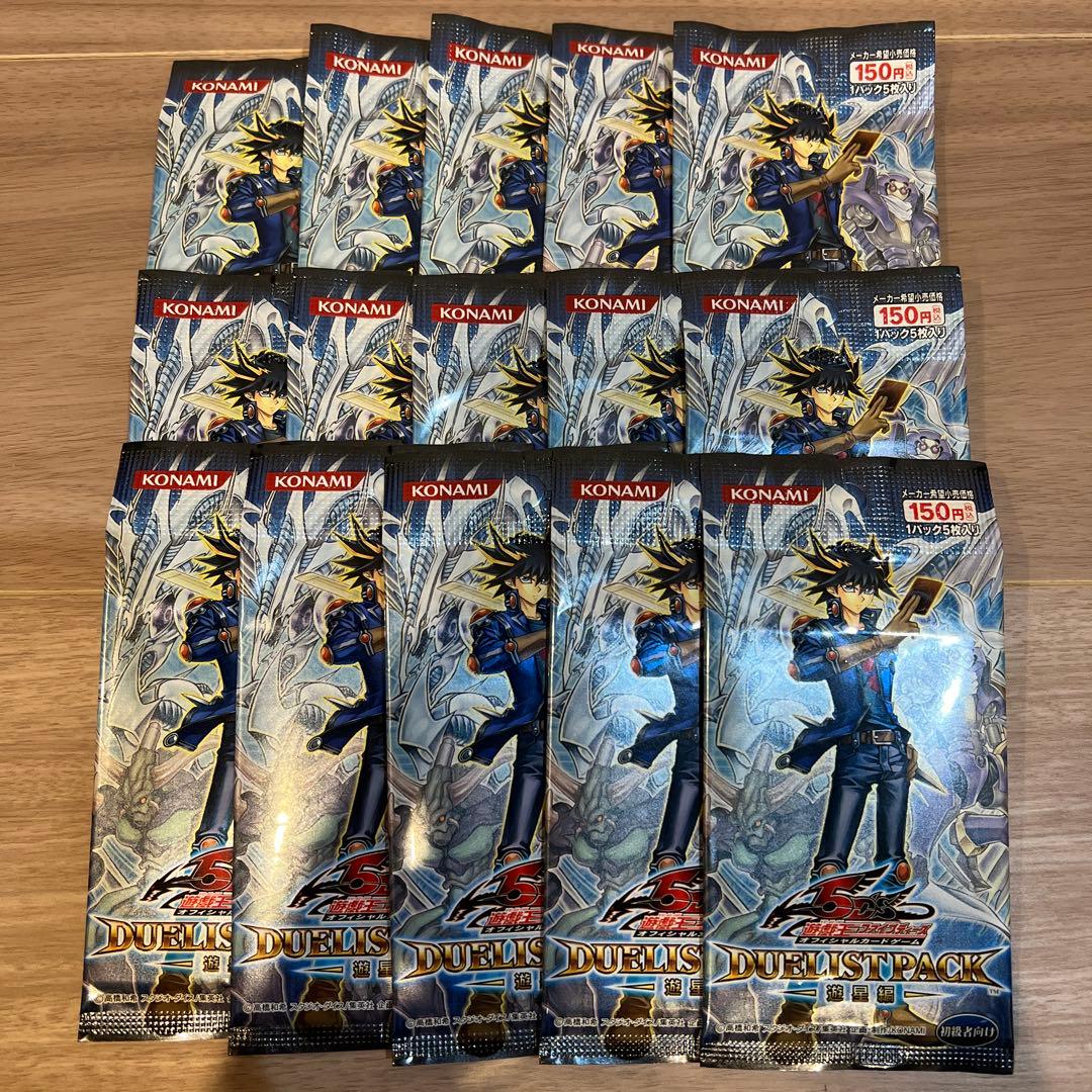 Yu-Gi-Oh Yu-Gi-Oh! OCG Duelist Pack Yusei Collection 15 Packs Pack — Japanese