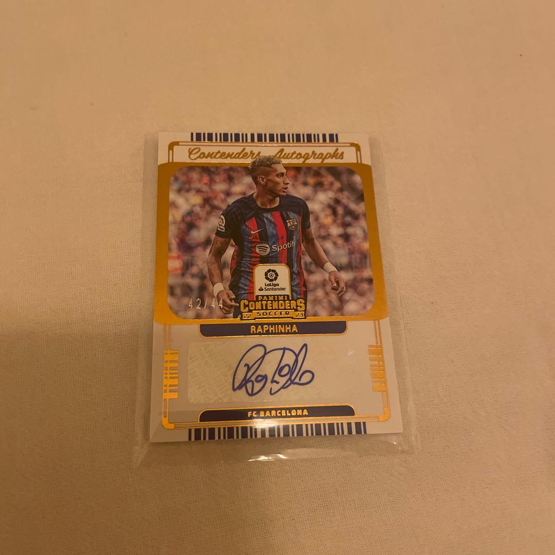 Lafinha Autographed Card Barcelona — Japanese