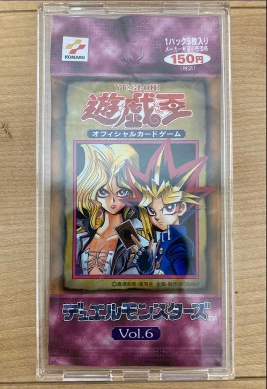 Yu-Gi-Oh Yu-Gi-Oh! Vol.6 Pack Unopened Discontinued Early Pack Ultra Rare — Japanese