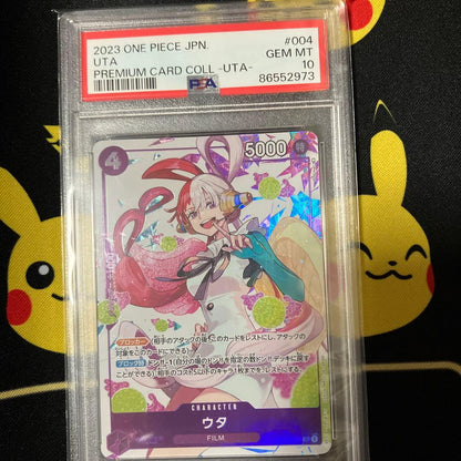 PSA 10 One Piece Uta One Piece Card Premium Card Collection — Japanese