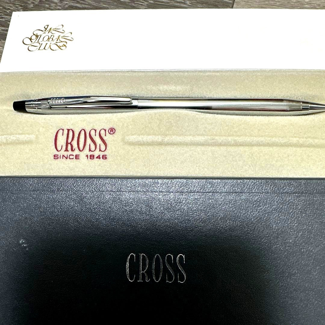 Cross 0.5mm metallic mechanical pencil with dedicated case imported from Japan