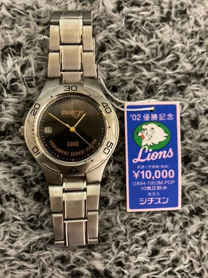 Citizen 2002 Seibu Lions Victory Edition Analog Men's Watch — Japanese