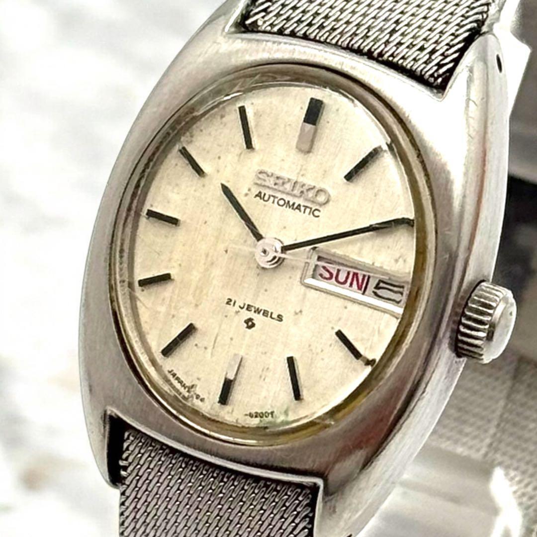 SEIKO 21石 デイデイト オーバル Automatic Men's Watch — Japanese