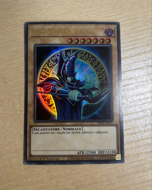 Yu-Gi-Oh Dark Magician (Illustration Difference Ultra Original Artwork Italy Special Illu — Japanese