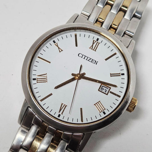 Citizen Eco-Drive AW1230 Solar Men's Watch — Japanese