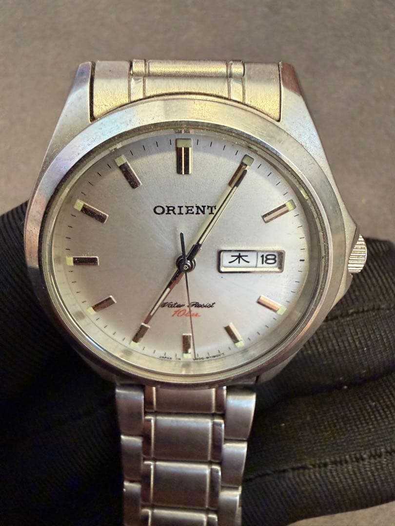 ORIENT 2nd Generation Automatic Day-Date Men's Watch — Japanese