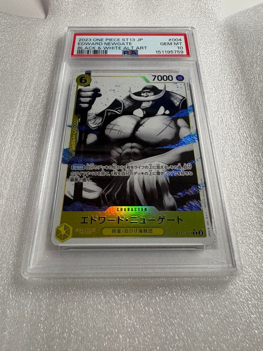 PSA 10 One Piece Edward Newgate — Japanese