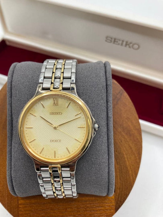 SEIKO 5E31-6E70 Quartz Men's Watch — Japanese