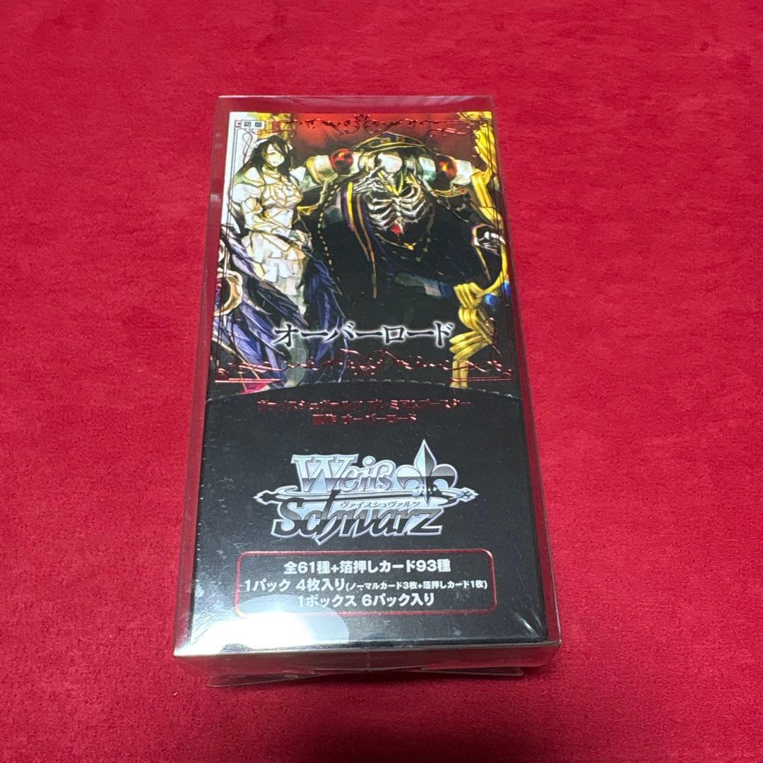 Weiss Schwarz Overlord Weiß Schwarz Overlord Premium Booster Unopened Box Box — Japanese