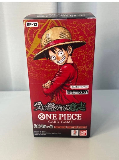 One Piece One Piece Card Game: The Will of the D. 1BOX Tape Cut Item Box — Japanese