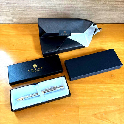 Brand Crossball black ballpoint pen for business use, one piece, unused condition