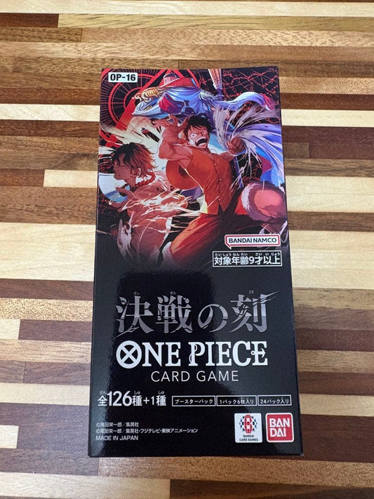 One Piece One Piece Card Battle of Destiny Booster Pack Box Box — Japanese