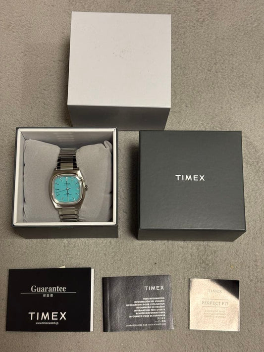 TIMEX Tiffany Blue Men's Watch — Japanese