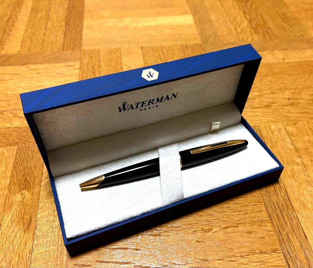 Waterman Karen Black Sea GT ballpoint pen with blue ink and dedicated case