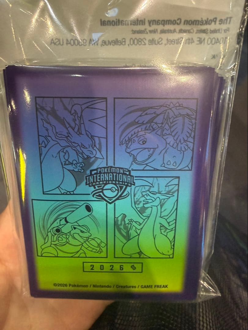 Pokemon EUIC London Pokémon Center Limited Sleeve Starter Pokémon Box — Japanese