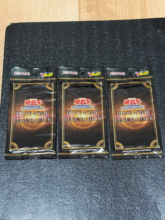 Yu-Gi-Oh Yu-Gi-Oh! Pharaonic Legend Pack 3-Pack Set Pack — Japanese
