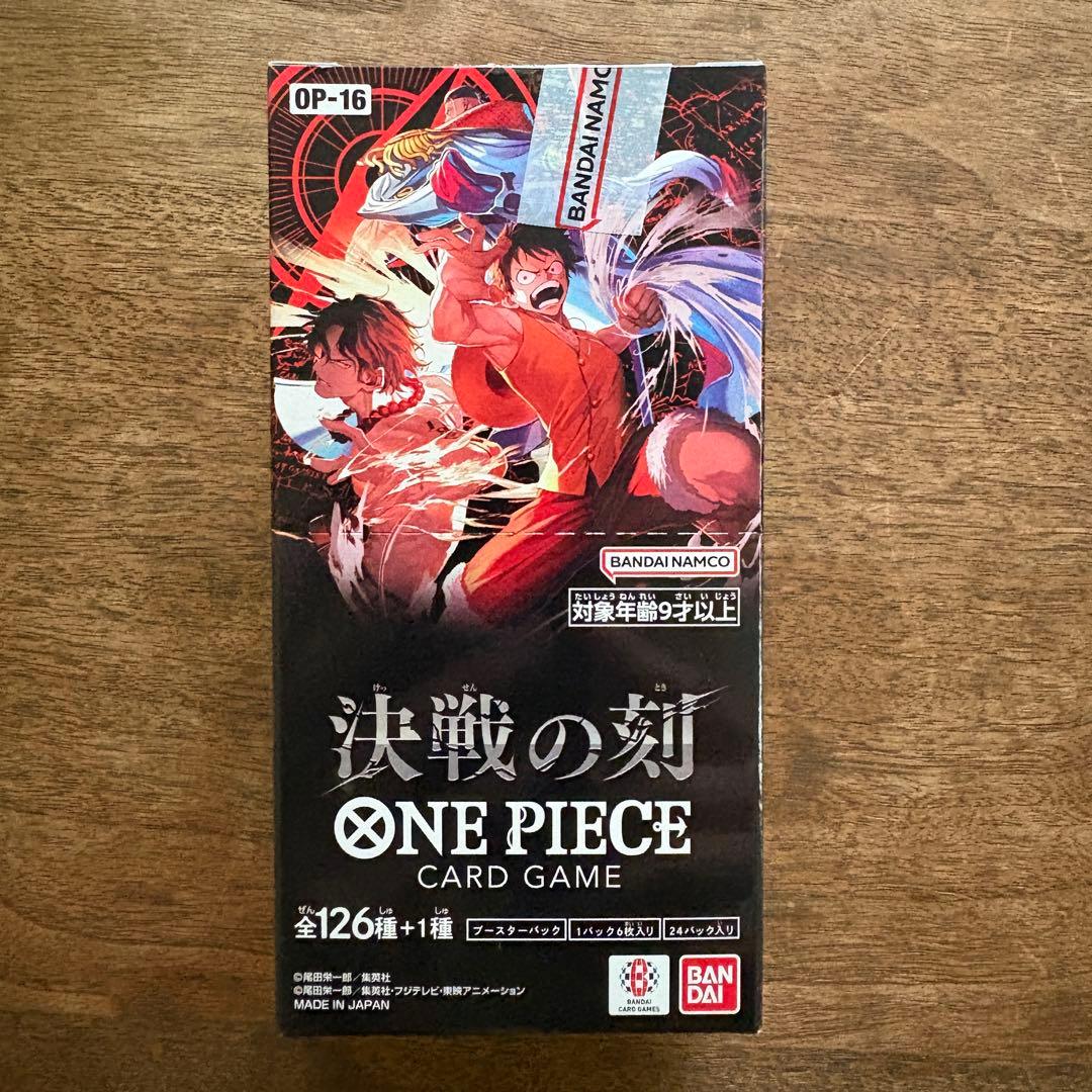 One Piece One Piece Card Game: Epic Showdown OP-16 Box — OP-16 — Japanese