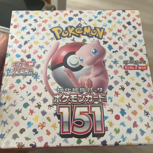 Pokemon Pokémon Card 151 Scarlet & Violet Expansion Pack Box — SV Enhanced Expansion Pack Pokemon Card 151 — Japanese