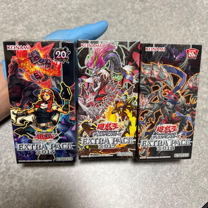 Yu-Gi-Oh Yu-Gi-Oh! Official Card Game Extra Pack 2016-2018 3-Box Set Box — Japanese