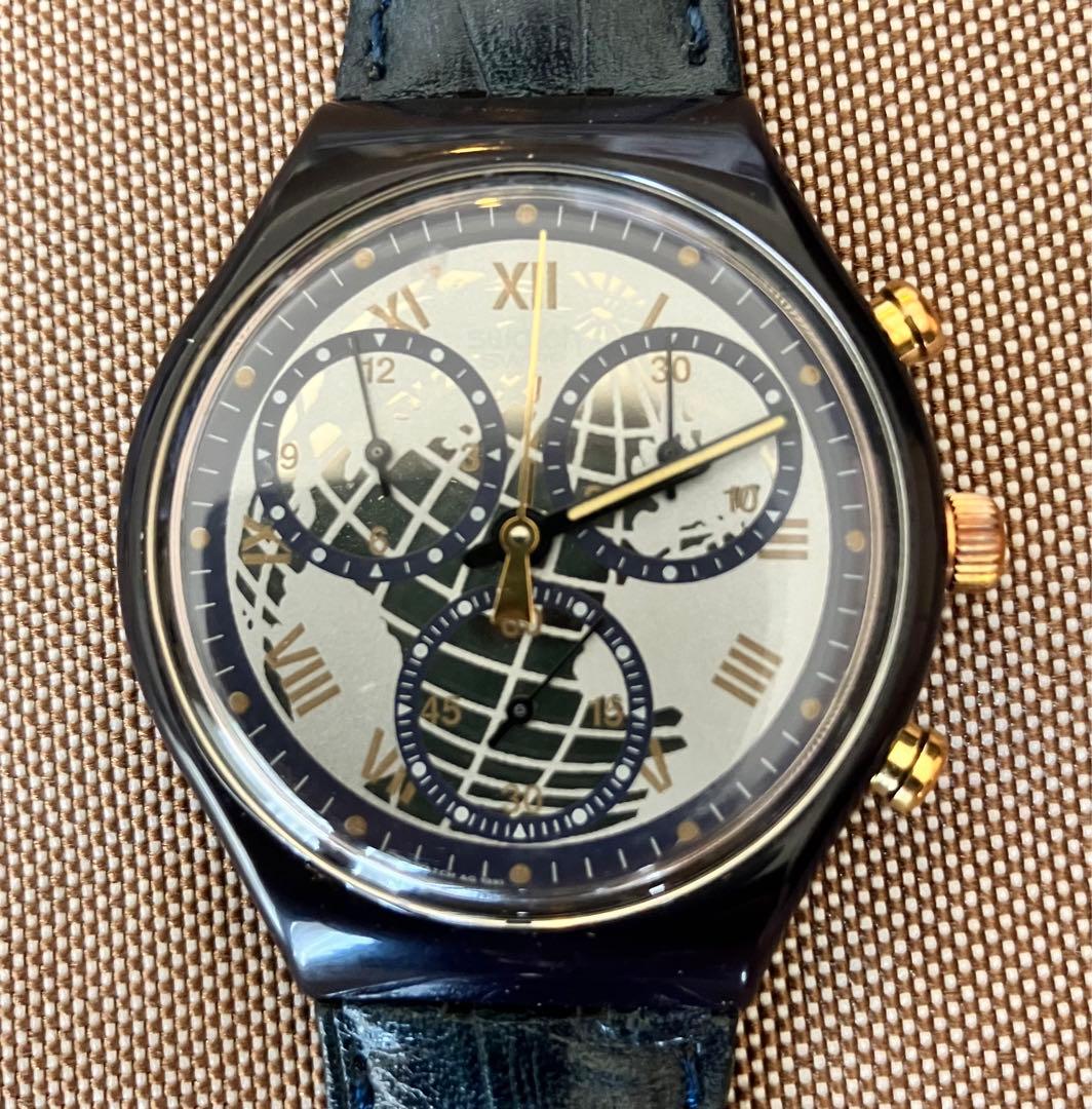 swatch Chrono Timeless Zone Quartz Men's — Japanese