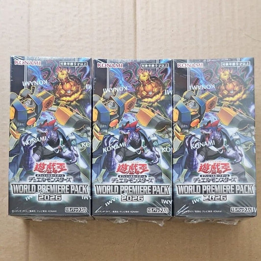 Yu-Gi-Oh Yu-Gi-Oh! World Premiere Pack 2026 Box — Japanese
