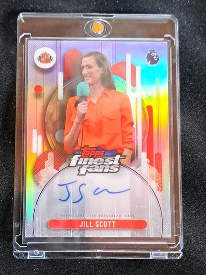 Topps Finest Fans Jill Scott Autograph — Japanese