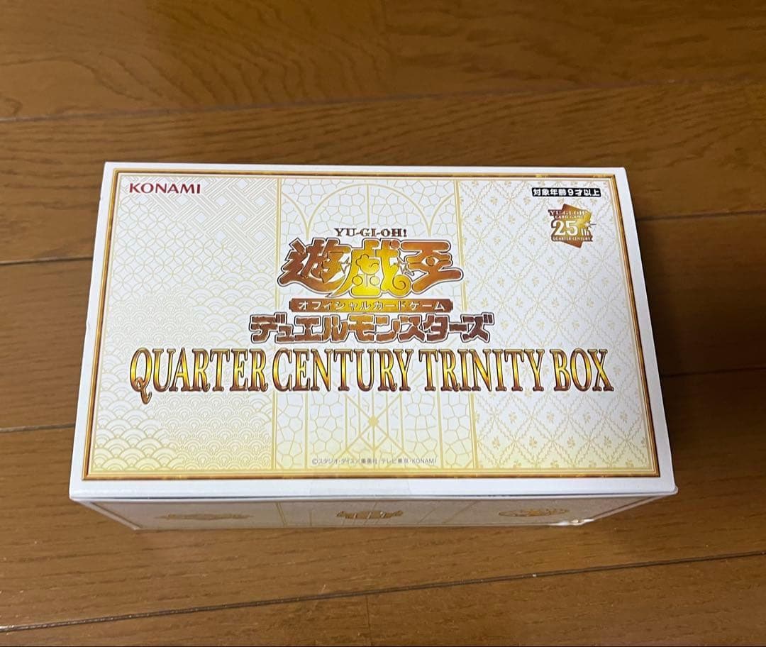 Yu-Gi-Oh Yu-Gi-Oh! Official Card Game Quarter Century Trinity Box Box — Japanese